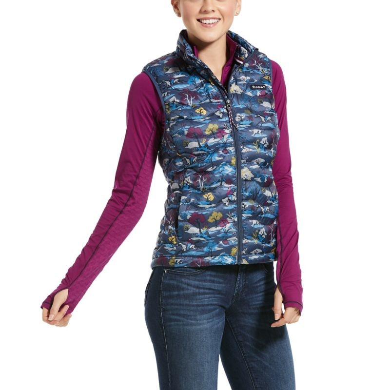 Ariat Ladies Ideal 3.0 Down Vest Small Antique Mos