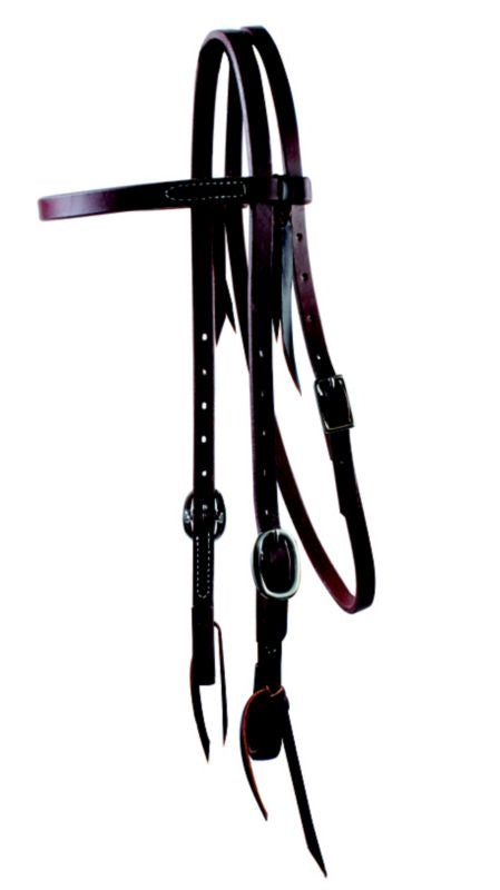 Ranchhand by PC Double Buckle Browband Headstall
