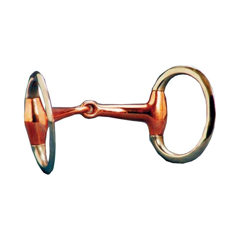 Colorado Saddlery Copper Mouth Eggbutt Bit