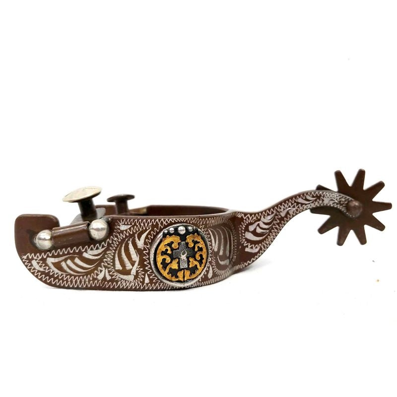 Colorado Saddlery Mens The Cali Roper Spurs