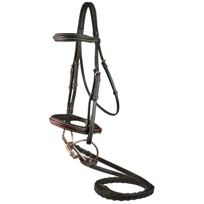 DaVinci Fancy Raised Comfort Bridle