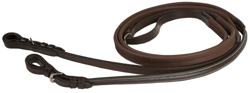 DaVinci Flat Rubber Reins/Buckle