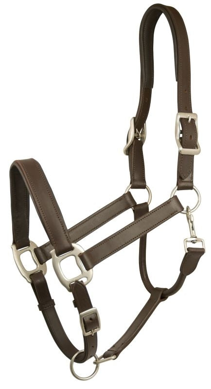 Gatsby Adj Pad Leather Halter