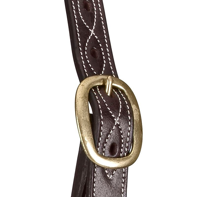 Gatsby Classic Triple Stitch Leather Halter