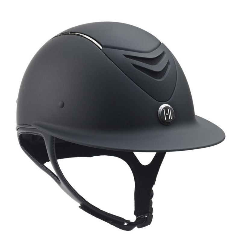 One-K Defender AVANCE Wide Brim Chrome Helmet