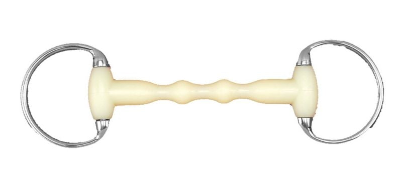 Happy Mouth Mullen Shaped Round Eggbutt Bit