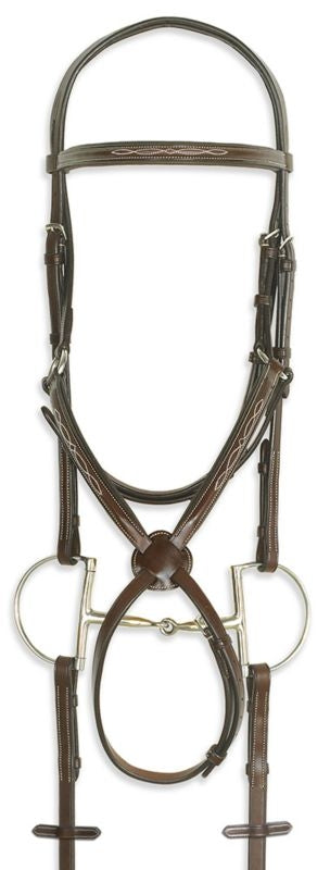 Pessoa Pro Fancy Fig-8 Bridle