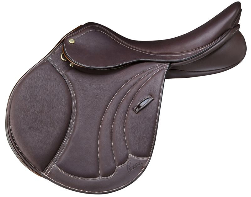 Pessoa Tomboy II Covered Leather Saddle