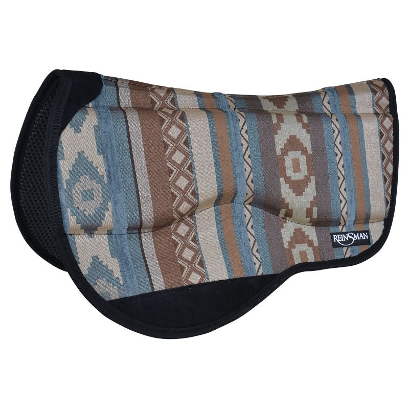 Reinsman Contour Trail 28x34 Blue/Tan Pad