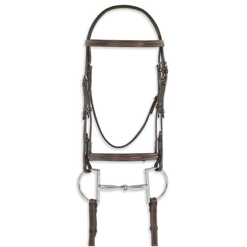 Ovation Comfort Crown Fancy Raised Bridle