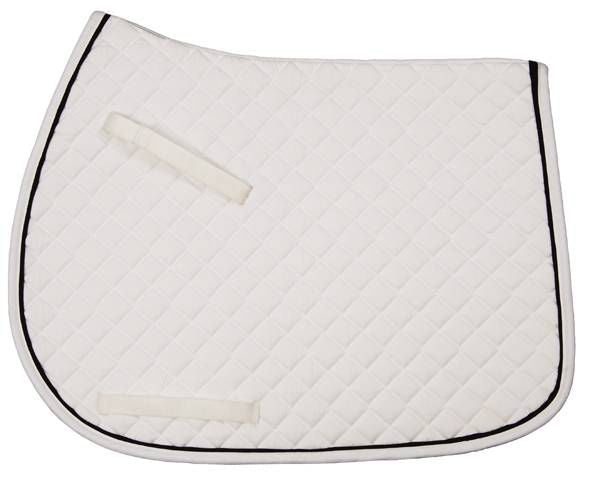 TuffRider Basic All Purpose Saddle Pad with Piping