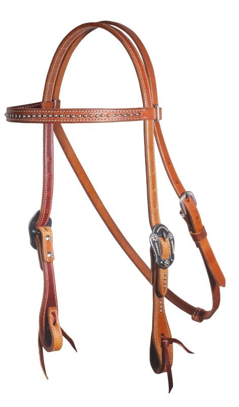 PC Collection 5/8in Dot Browband Headstall