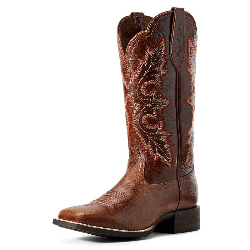 Ariat Ladies Breakout Sq Rustic Brown Boots