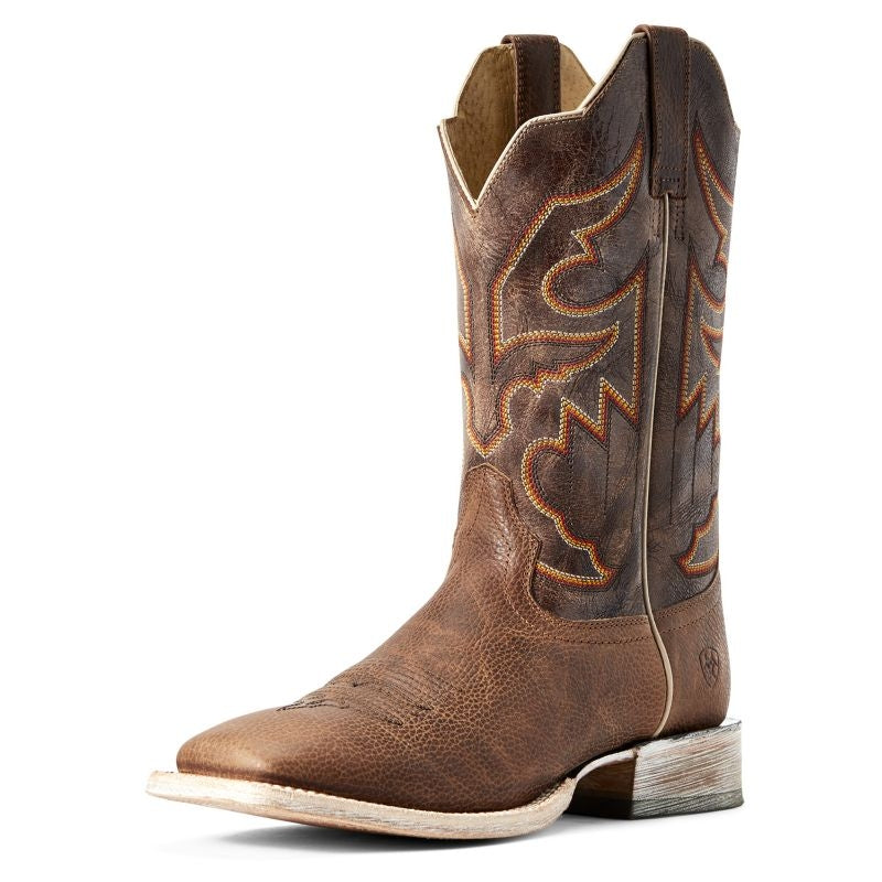 Ariat Mens Sorting Pen Sq Toe Toffee Boots
