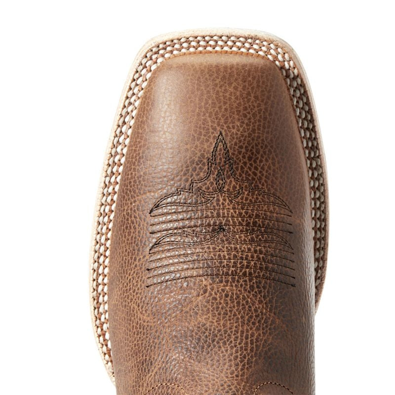Ariat Mens Sorting Pen Sq Toe Toffee Boots