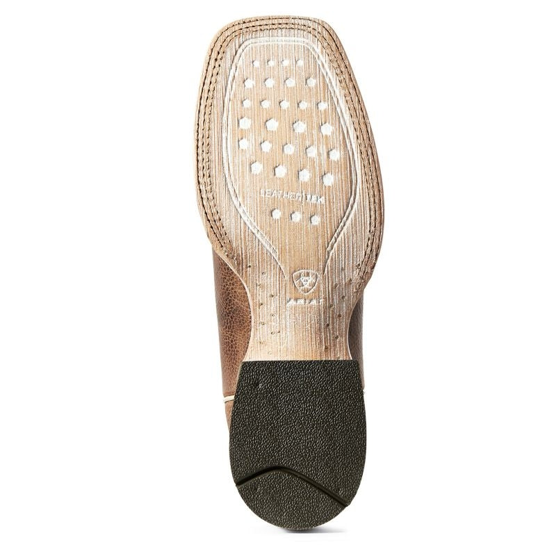 Ariat Mens Sorting Pen Sq Toe Toffee Boots