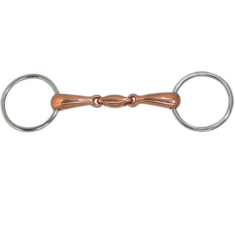 Coronet Loose Ring Copper Mouth Bit with Oval