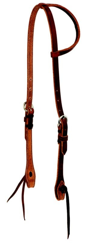 Cowboy Tack 5/8in Cowboy Knot Single Ear Headstall