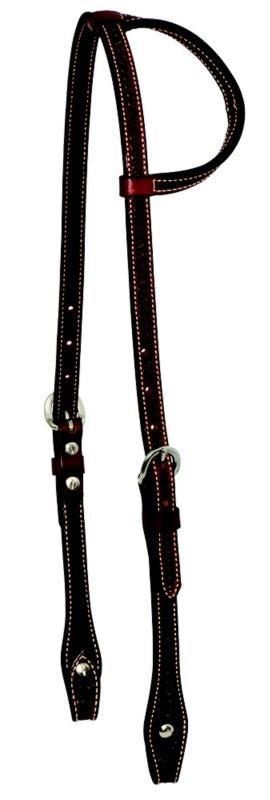 Cowboy Tack 5/8in Stamp Single Ear Headstall