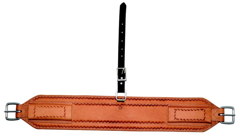 Cowboy Tack 33 1/2in Golden Brown Flank Cinch