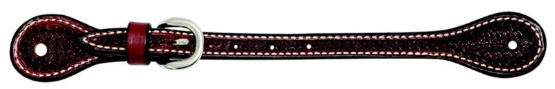 Wildfire 5/8in Spider Stamp Spur Straps