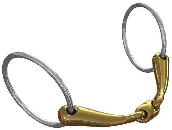 Neue Schule Lozenge Loose Snaffle Bit 18mm 5.5 in