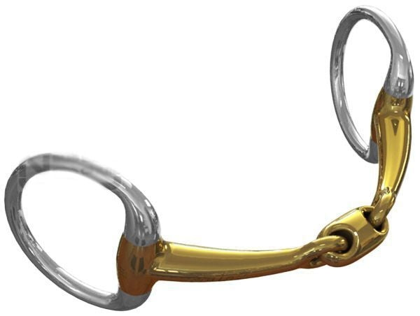 Neue Schule Tranz Angled Pony Eggbutt Bit 4.5 inch