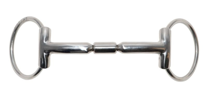 Metalab Mullen Barrel Pelham Bit 5 in Cheeks