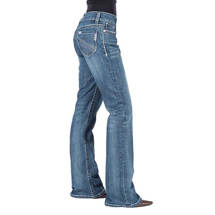 Stetson Ladies Chevron Back Pocket Jean