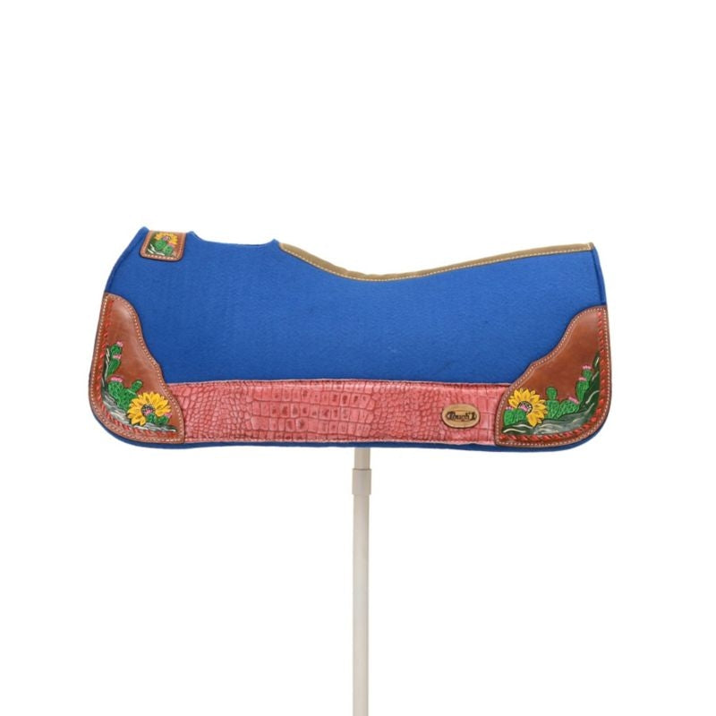 Tough1 Hand Painted Cactus Saddle Pad