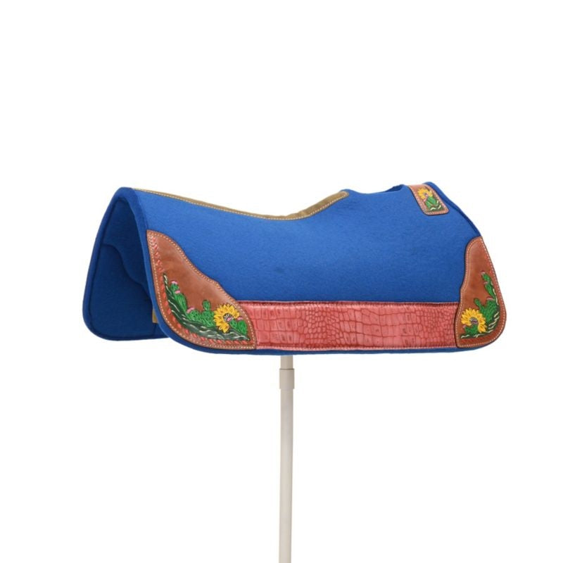 Tough1 Hand Painted Cactus Saddle Pad