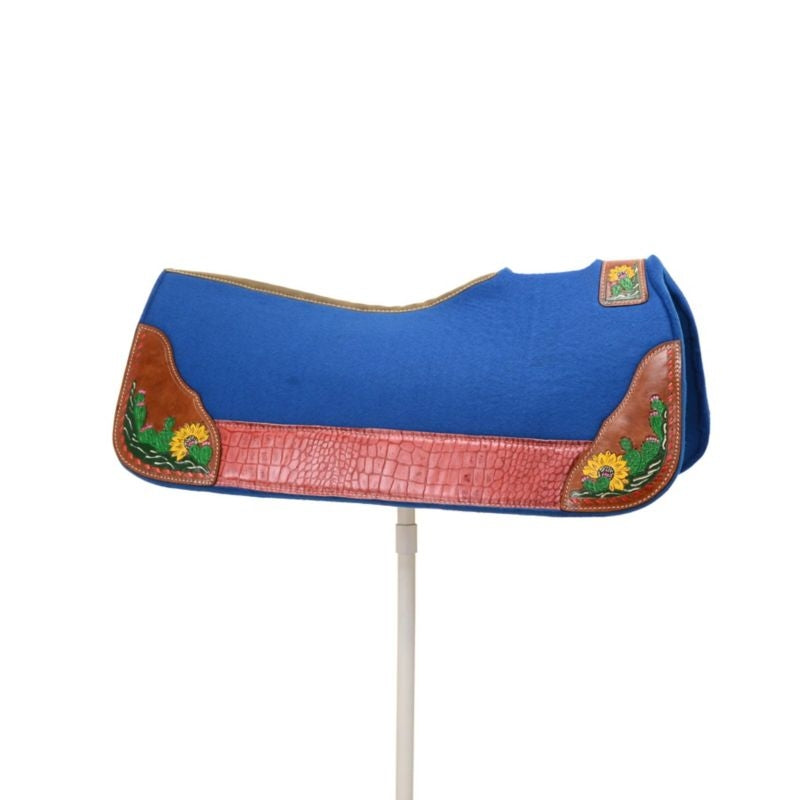 Tough1 Hand Painted Cactus Saddle Pad