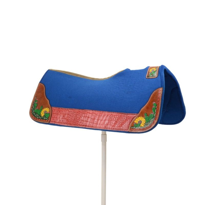 Tough1 Hand Painted Cactus Saddle Pad