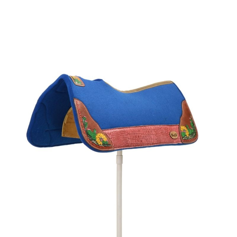 Tough1 Hand Painted Cactus Saddle Pad