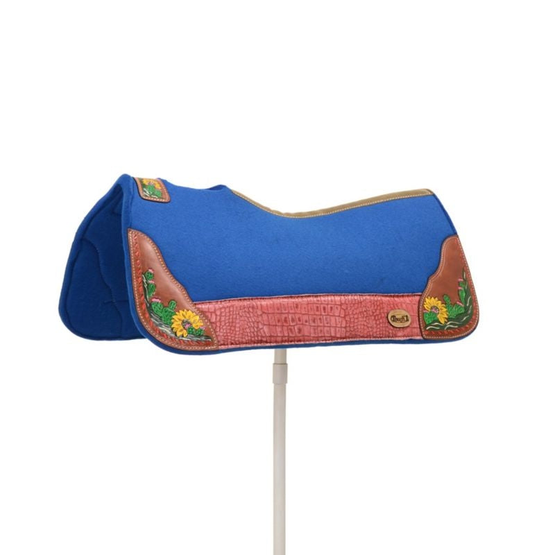 Tough1 Hand Painted Cactus Saddle Pad