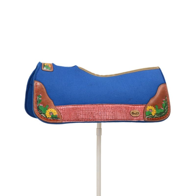 Tough1 Hand Painted Cactus Saddle Pad