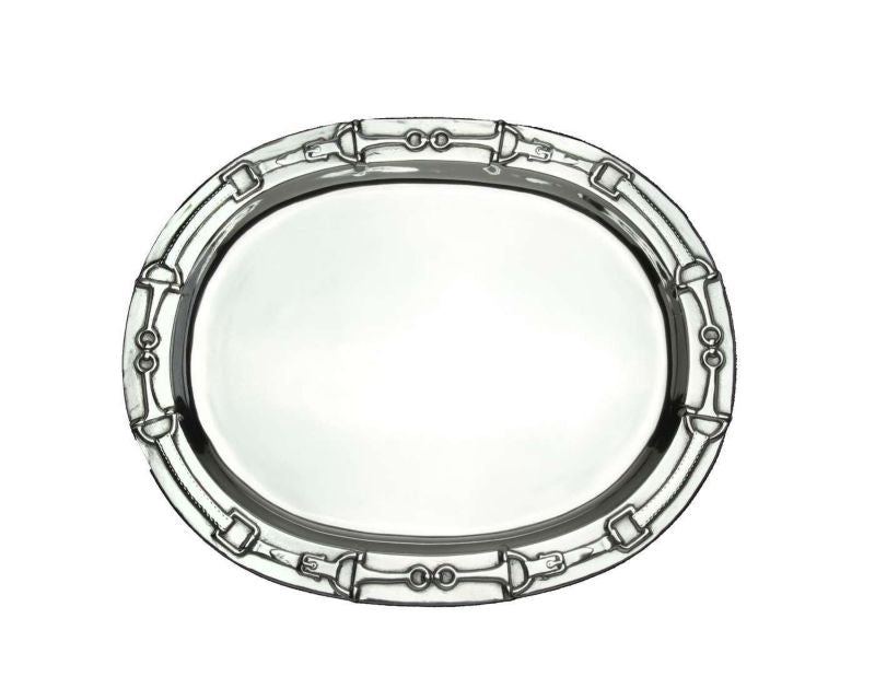 Arthur Court Equestrian Oval Platter