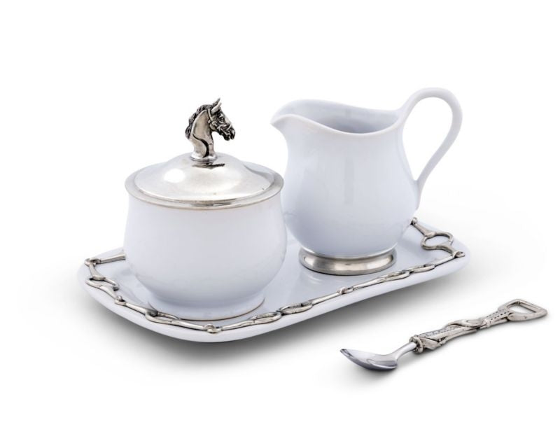 Vagabond House Equestrian Creamer Set