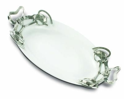 Vagabond House Equestian Stoneware Tray