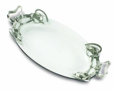 Vagabond House Equestian Stoneware Tray
