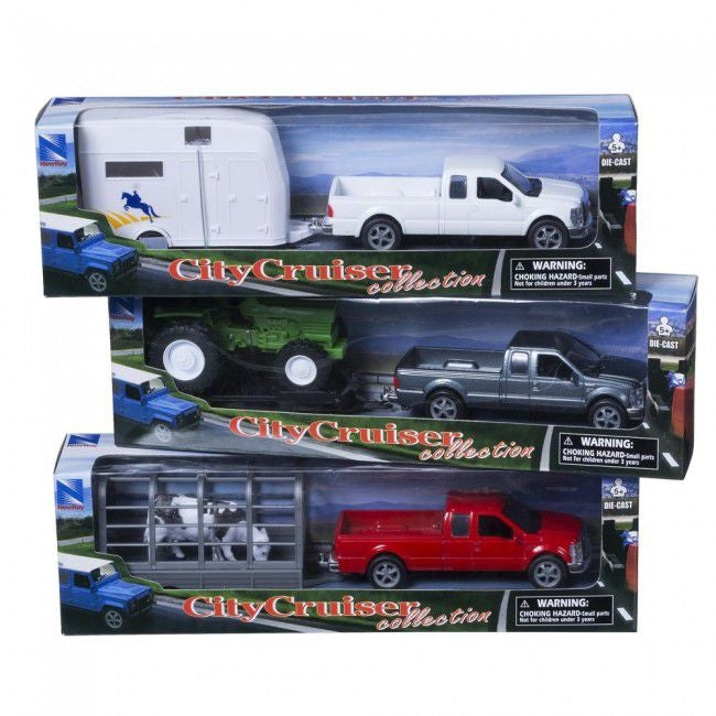 Truck and Trailer 3 Pack Set