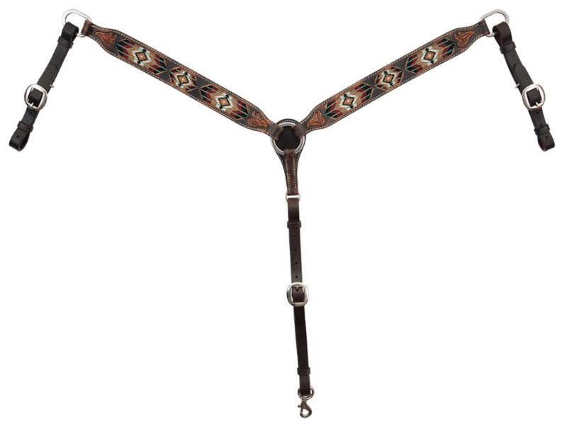 Circle Y Southwest Beaded Breast Collar