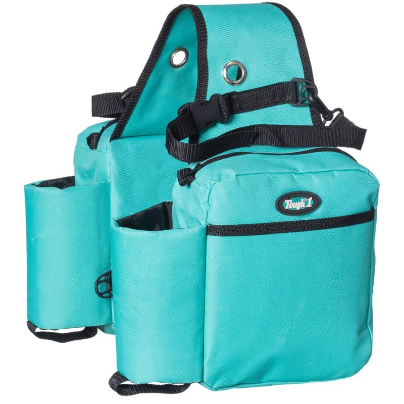 Tough1 Nylon Saddle Bag with Bottle Holders