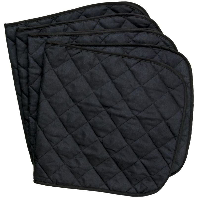 Tough1 Basic Quilted White Leg Wraps