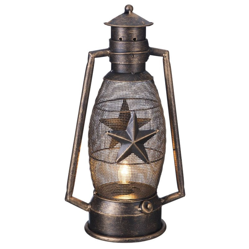Western Cutout Lantern