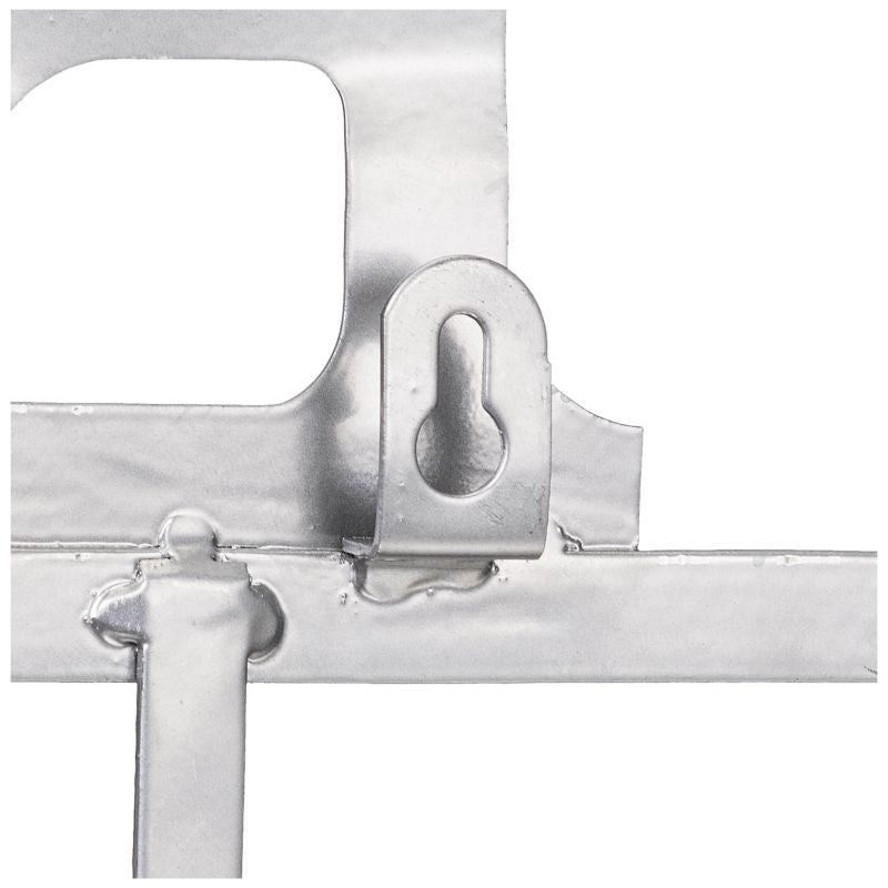 Corrugated Metal 4 Hook Sign