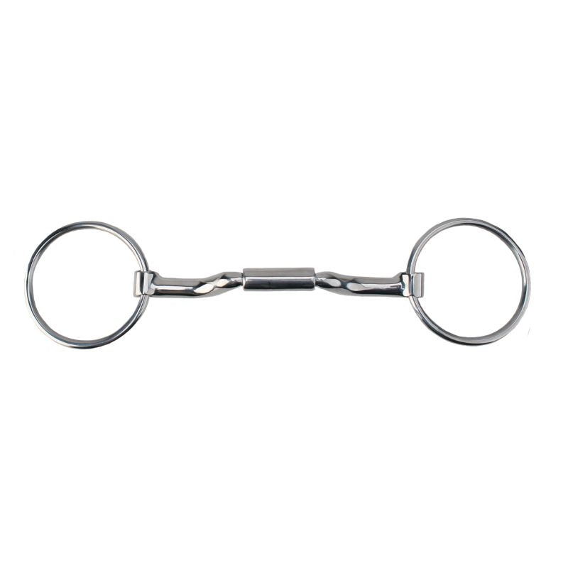 Myler Bridoon Bit Forward Tilted Port MB 36