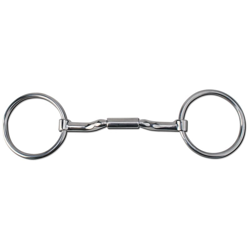 Myler Loose Ring Forward Tilted Port Bit