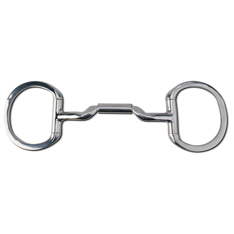 Myler Eggbutt Mullen Low Port Barrel Bit MB 06