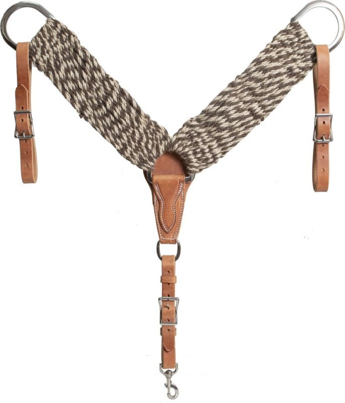 Mustang Alpaca/Mohair Twisted Breast Collar